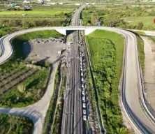 Bursa-Ankara hızlı tren hattı rayları b&ouml;yle g&ouml;r&uuml;nt&uuml;lendi