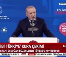 Erdoğan'dan &ouml;nemli a&ccedil;ıklamalar: İstanbul'da 100 bin sosyal konutun hak sahipleri belli oluyor!
