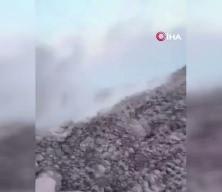 Guatemala'da dağcıların tırmandığı yanardağ patladı