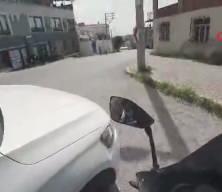 Korna &ccedil;aldı, darp edildi: Trafik magandaları kameraya yansıdı