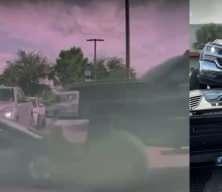 Lamborghini&rsquo;yi g&ouml;rmedi, &uuml;zerine &ccedil;ıktı!