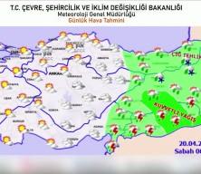 Meteoroloji yurt genelinde beklenen hava durumunu a&ccedil;ıkladı