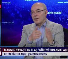 MHP Genel Başkan Yardımcısı Mevl&uuml;t Karakaya Mansur Yavaş'ın g&ouml;revi bırakma a&ccedil;ıklaması hakkında konuştu