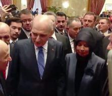 MHP Lideri Bah&ccedil;eli, DEM Parti heyeti ile bir araya geldi