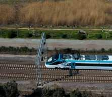 Milli Elektrikli Hızlı Tren saatte 225 kilometre hıza &ccedil;ıktı