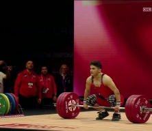 Milli halterci Muhammed Furkan &Ouml;zbek Avrupa rekoru kırarak şampiyon oldu