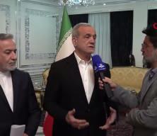 Pezeşkiyan: ABD'ye karşı duyulan g&uuml;vensizlik s&uuml;r&uuml;yor