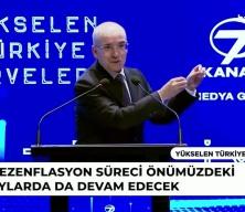 Şimşek: Dezenflasyon s&uuml;reci &ouml;n&uuml;m&uuml;zdeki aylarda da devam edecek