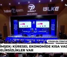 Şimşek: K&uuml;resel ekonomide kısa vadede belirsizlikler var