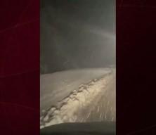 Nisan'da yoğun kar: K&ouml;se Dağı ge&ccedil;idi kapandı