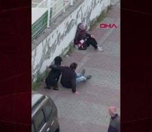 &Uuml;mraniye&rsquo;de ağızlıksız gezdirilen rottweiler, k&uuml;&ccedil;&uuml;k ırk k&ouml;peğe saldırdı