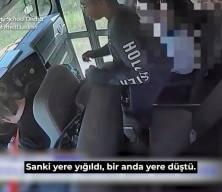 Astım krizi ge&ccedil;iren s&uuml;r&uuml;c&uuml;n&uuml;n imdadına &ouml;ğrenciler yetişti! Faciayı &ouml;nleyip kahraman oldular