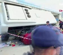 Bartın'da feci kaza! 12 yaralı