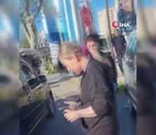 Maltepe'de trafikte başlayan tartışma ilerledi kavgaya d&ouml;n&uuml;şt&uuml;!