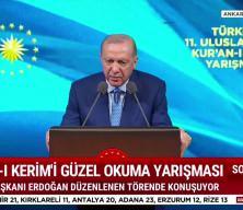 Cumhurbaşkanı Erdoğan: Kur'an yolu, hakikat ve İslam'ın yoludur