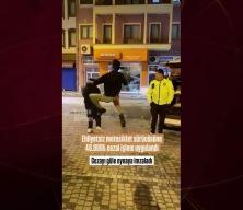 Ehliyetsiz yakalandı: Cezayı karate yaparak kutladı