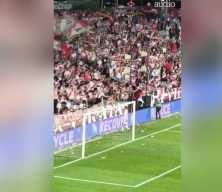 Finale bir adım kala gelen tarihi zafer Filistin bayrağıyla kutlandı!