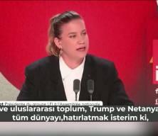 Fransız vekilden İsrail'in soykırımına sessiz kalan Fransa'ya tepki g&ouml;sterdi
