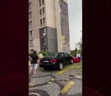 Gaziantep'te "s&uuml;per h&uuml;cre" fırtınası şehri talan etti