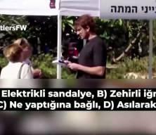 "&Ccedil;armıha gererek &ouml;ld&uuml;r&uuml;n"! İsraillilerden Filistinli mahkumların idamına insanlık dışı cevap