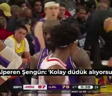LeBron&rsquo;dan Alperen&rsquo;e Sert &Ccedil;ıkış: &ldquo;Bunu Sen S&ouml;yleyemezsin!&rdquo;