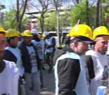 Maden iş&ccedil;ilerinin eylemi sona erdi