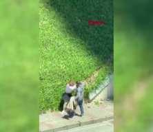 Maltepe'de kadını darbeden şahıs m&uuml;dahaled bulunanlara da saldırdı