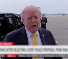 ABD başkanı Trump İran hakkında "Mahvolmuş durumdalar" dedi