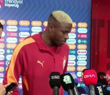 Victor Osimhen: Antrenmanlardakinden daha az yorulduk bu ma&ccedil;ta