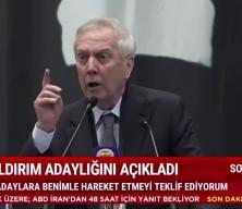 Aziz Yıldırım, Fenerbah&ccedil;e başkanlığına aday olduğunu a&ccedil;ıkladı