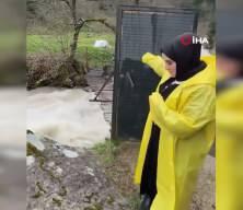  Karadeniz zekası yine şaşırttı! K&ouml;pr&uuml;ye kilitli demir kapı taktılar