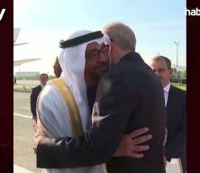 Cumhurbaşkanı Recep Tayyip Erdoğan BAE Devlet Başkanıyla g&ouml;r&uuml;şt&uuml;