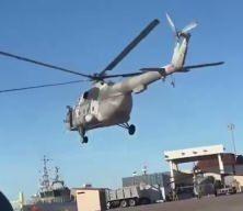 Meksika&rsquo;da askeri helikopter kalkıştan saniyeler sonra yere &ccedil;akıldı