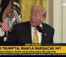 Trump'tan İran a&ccedil;ıklaması: "Anlaşma yapmayı &ccedil;ok istiyorlar"