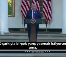 ABD başkanı Donald Trump'ın Drone korkusu herkesi g&uuml;ld&uuml;rd&uuml;