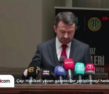 Basın İlan Kurumu Genel M&uuml;d&uuml;r&uuml; &Ccedil;ay: Hafızayı koruyan ve hakikati yazan gazeteciler yetiştirmeyi hedefliyoruz