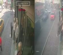 Beyoğlu&rsquo;nda g&ouml;z&uuml;ne cansız mankenin kıyafetini kestiren hırsız 3,5 ay sonra yine aynı y&ouml;ntemi denedi