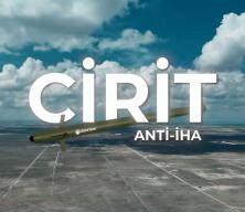 CİRİT Anti-İHA f&uuml;zesi hava hedefini tam isabetle vurdu