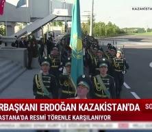 Cumhurbaşkanı Erdoğan Kazakistan'da...
