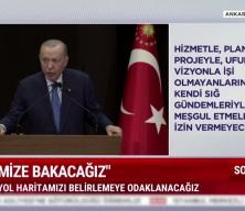 Cumhurbaşkanı Recep Tayyip Erdoğan "Burcu K&ouml;ksal partimize katıldı" dedi...