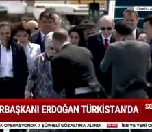 Cumhurbaşkanı Recep Tayyip Erdoğan Kazakistan&rsquo;ın ardından T&uuml;rkistan&rsquo;da