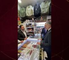 İ&ccedil;işleri Bakanı &Ccedil;ift&ccedil;i, Bitlis'te esnafla bir araya geldi