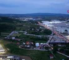  Kocaeli semalarında dronlarla "AK Parti" ve "Cumhurbaşkanı Erdoğan" koreografisi