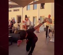 Komşu bu kez de g&ouml;z&uuml;n&uuml; zeybeğe dikti