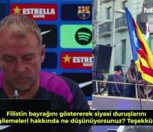 Şampiyonluk kutlaması sonrası Yamal&rsquo;a hocasından Filistin tepkisi! &lsquo;Hoşuma gitmedi&rsquo;&rdquo;