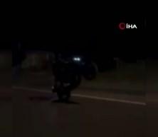 Hatay'da sosyal medya i&ccedil;in trafiği tehlikeye atan magandanın hareketi cezasız kalmadı