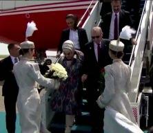 Cumhurbaşkanı Erdoğan&rsquo;a T&uuml;rkistan&rsquo;da coşkulu karşılama&hellip;