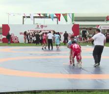 8. Etnospor Festivali&rsquo;nde bir ilk: Uluslararası G&uuml;reş Kupası d&uuml;zenlendi