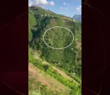Giresun'da u&ccedil;urumdan yuvarlanan ara&ccedil; paniğe neden oldu: