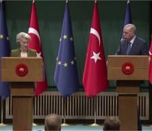Cumhurbaşkanı Erdoğan, von der Leyen ile g&ouml;r&uuml;şt&uuml;